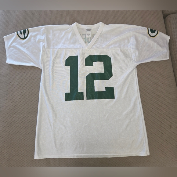 NFL Other - Nfl Aaron Rodgers Packers White Jersey #12 100% POLYESTER Preowned